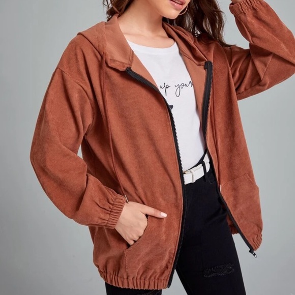 ROMWE Jackets & Blazers - Oversized corduroy jacket